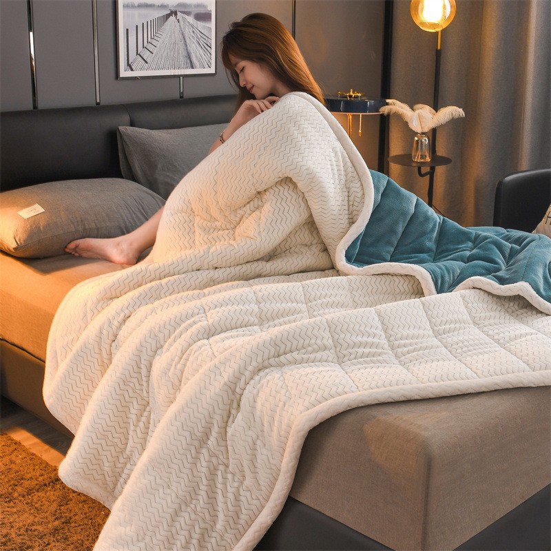 Thickened And Warm Flannel Blanket best